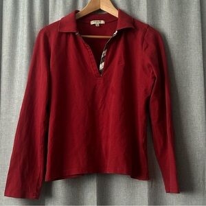 Burberry London Sleeve Polo Shirt